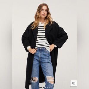 MANGO Lapels Wool Coat